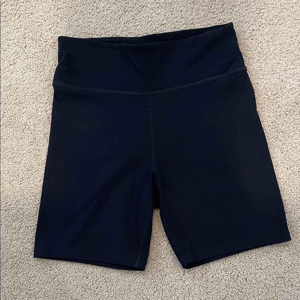 Abercrombie & Fitch Black Bike Shorts